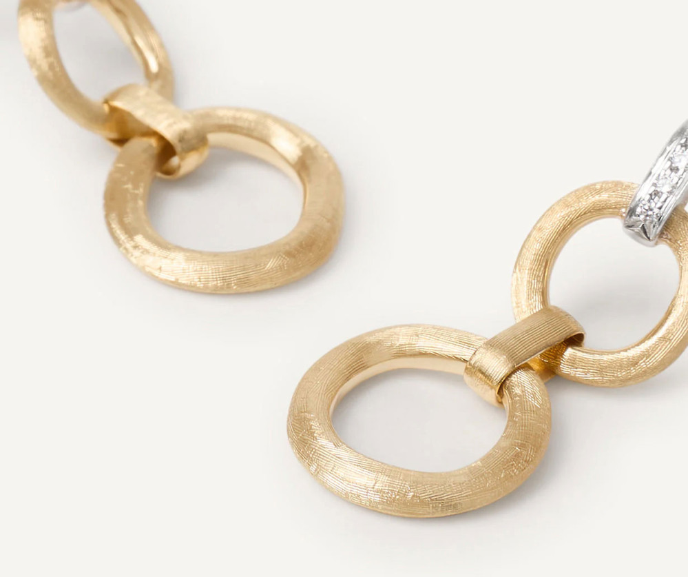detail Zlaté Náušnice Marco Bicego Jaipur Link OB1759 B YW