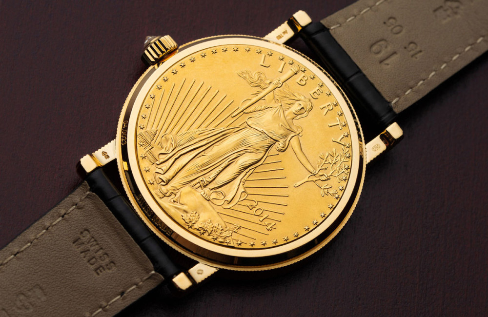detail Corum Artisans Twenty Dollars Gold Coin 082.515.56/0001 MU51