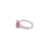 náhled Zlatý prsten Crivelli s růžovým safírem a diamanty