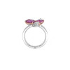 náhled Zlatý prsten Crivelli s růžovými safíry a diamanty