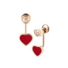 náhled Zlaté Náušnice Chopard Happy Hearts 83A082-5801