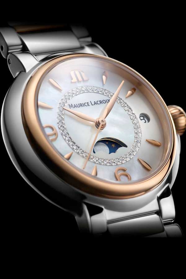 detail Maurice Lacroix Fiaba Moonphase FA1084-PVP13-150-1