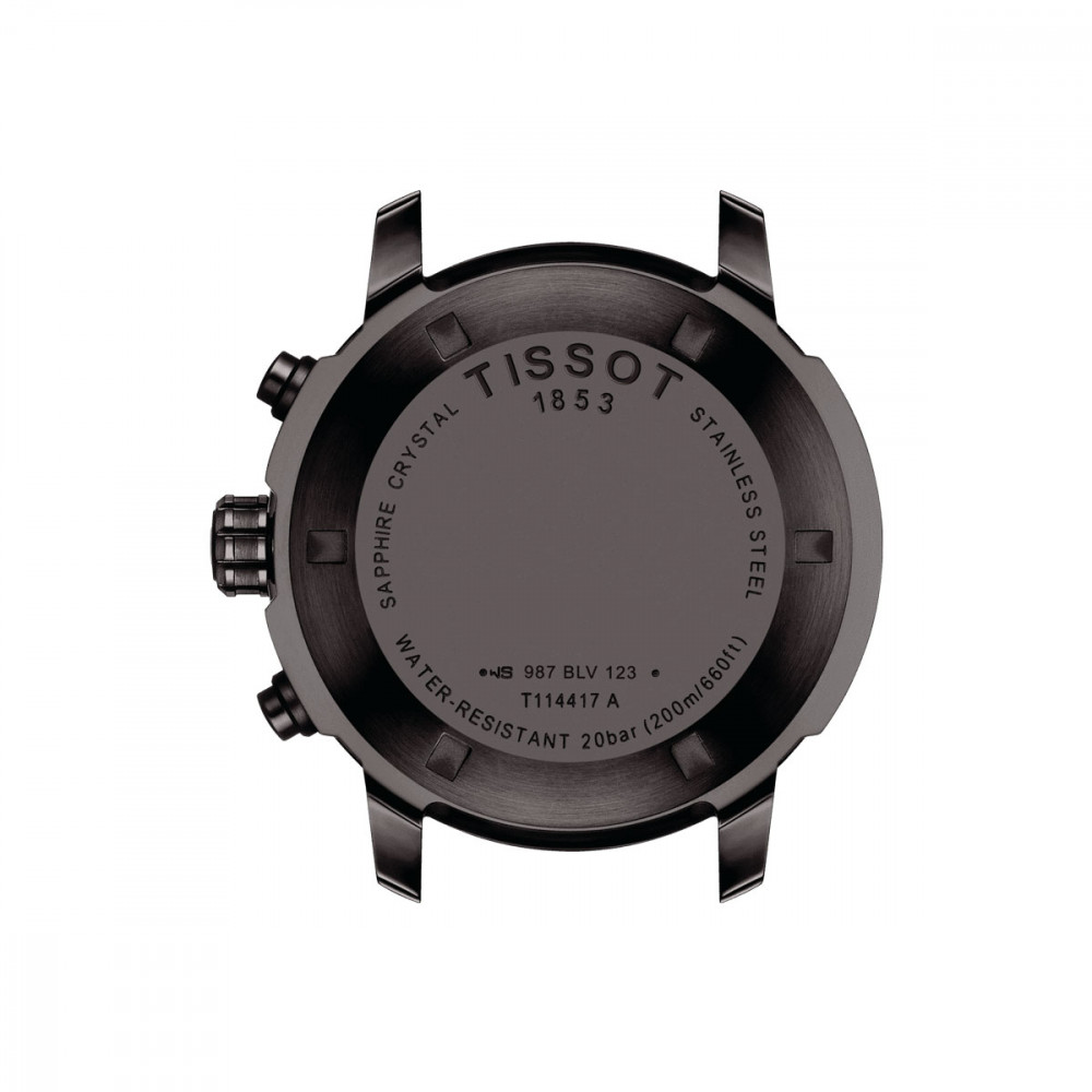 detail Tissot PRC 200 Chronograph T114.417.33.057.00