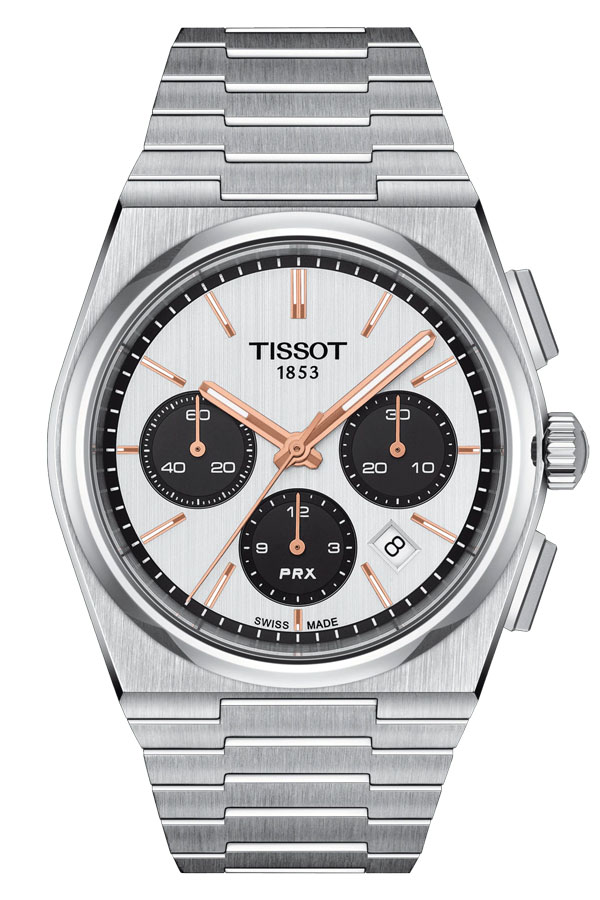 detail Tissot PRX Automatic Chronograph T137.427.11.011.00