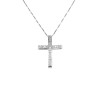 Zlatý Přívěsek Kříž s Diamanty