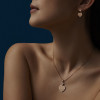 náhled Zlaté Náušnice Chopard Happy Hearts Golden Hearts James Bond 007 83A007-5021