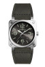 Bell & Ross BR 03-92 Grey Lum BR0392-GC3-ST/SCA