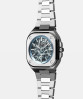 náhled Bell & Ross BR-05 Skeleton Arctic Blue BR05A-AB-SKST/SST