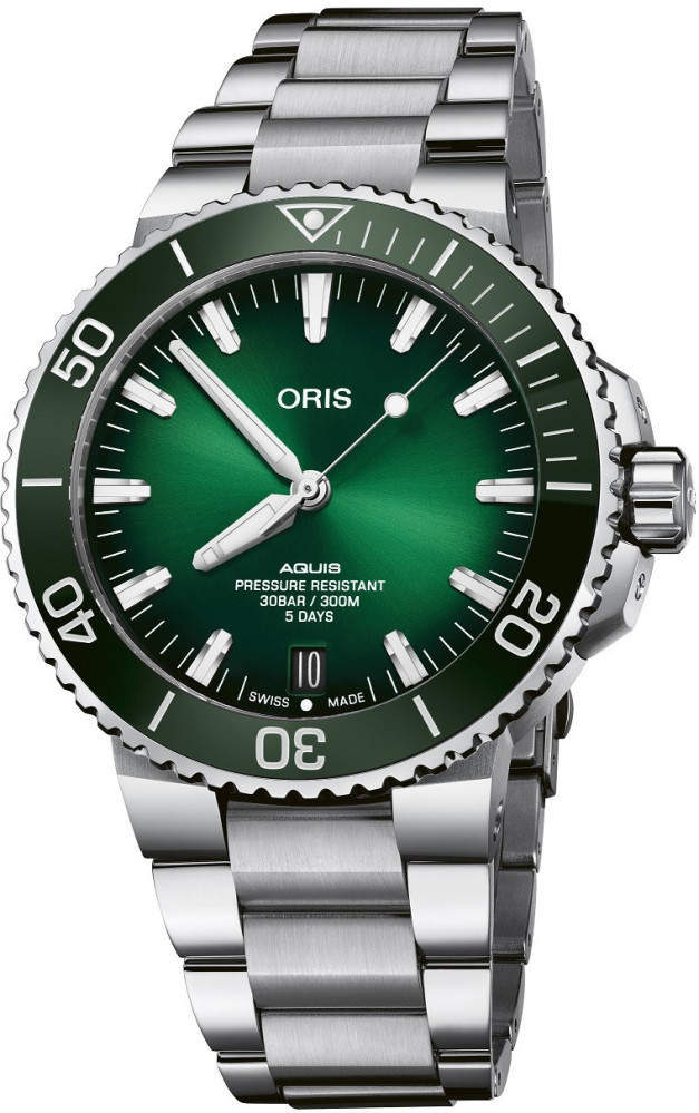 detail Oris Aquis Date 01 400 7763 4157-07 8 24 09PEB