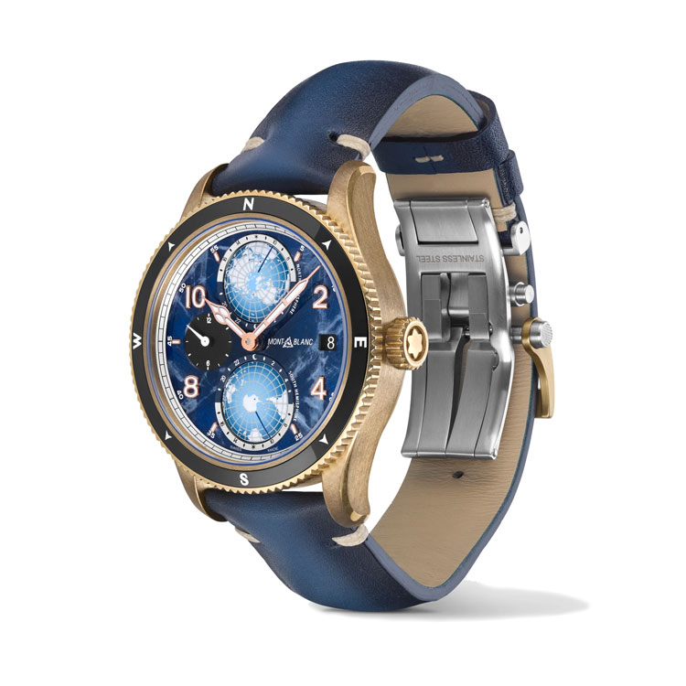 detail Montblanc 1858 Geosphere 0 Oxygen Limited Edition 129415
