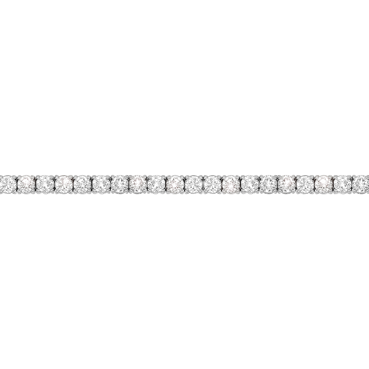 detail Zlatý tennis náhrdelník s diamanty