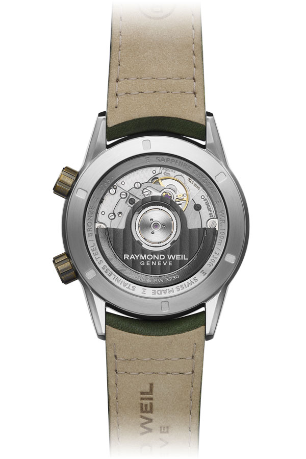 detail Raymond Weil Freelancer GMT Worldtimer 2765-SBC-52001