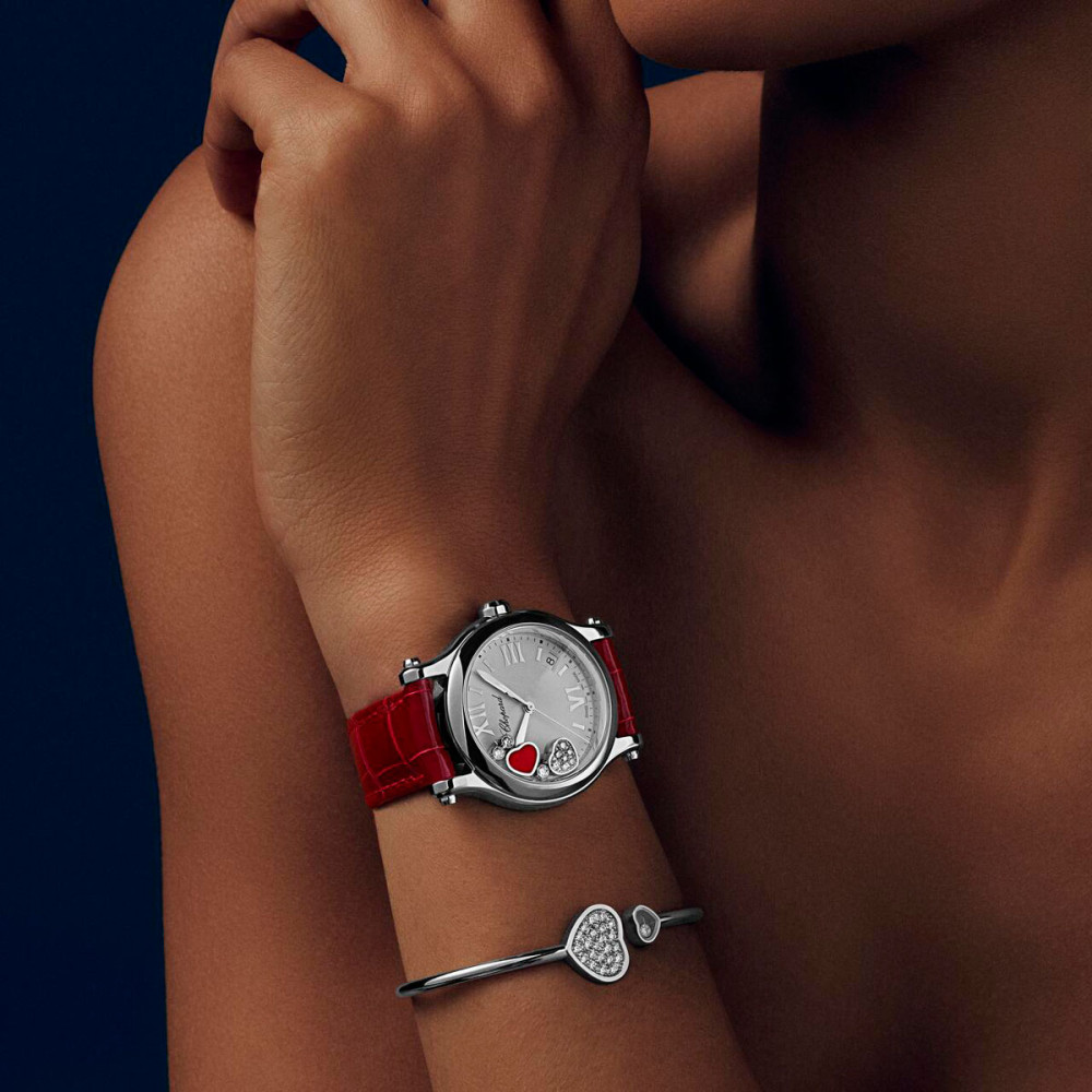 detail Chopard Happy Sport 278582-3005
