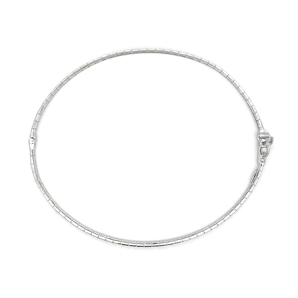 detail Bangle Náramek z Bílého Zlata