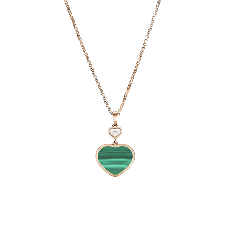 detail Zlatý Přívěsek Chopard Happy Hearts 797482-5151