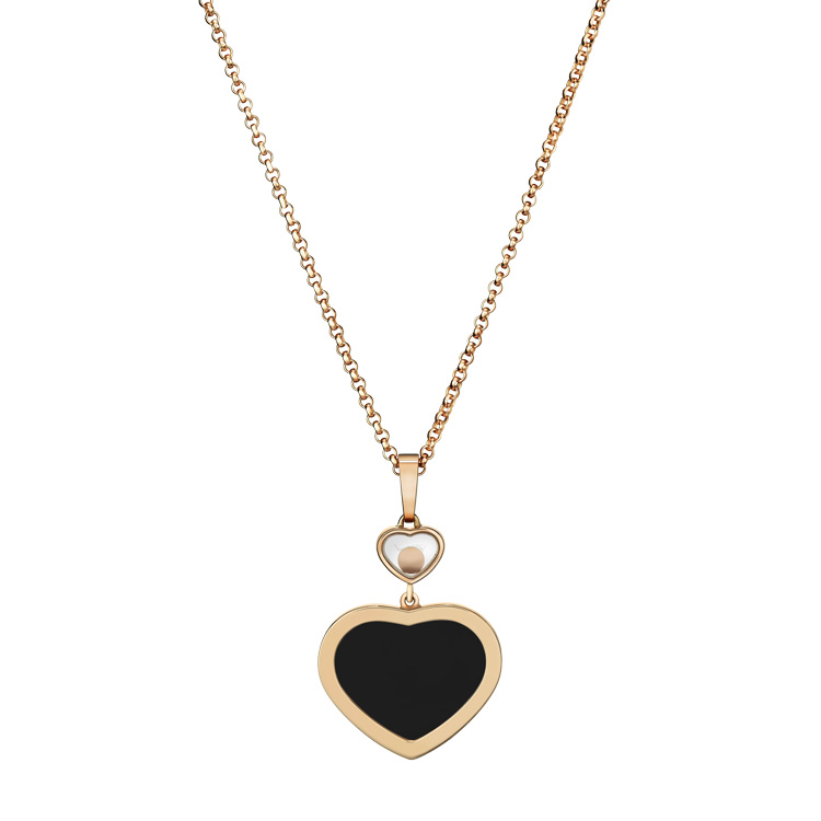 detail Zlatý Přívěsek Chopard Happy Hearts 79A074-5201