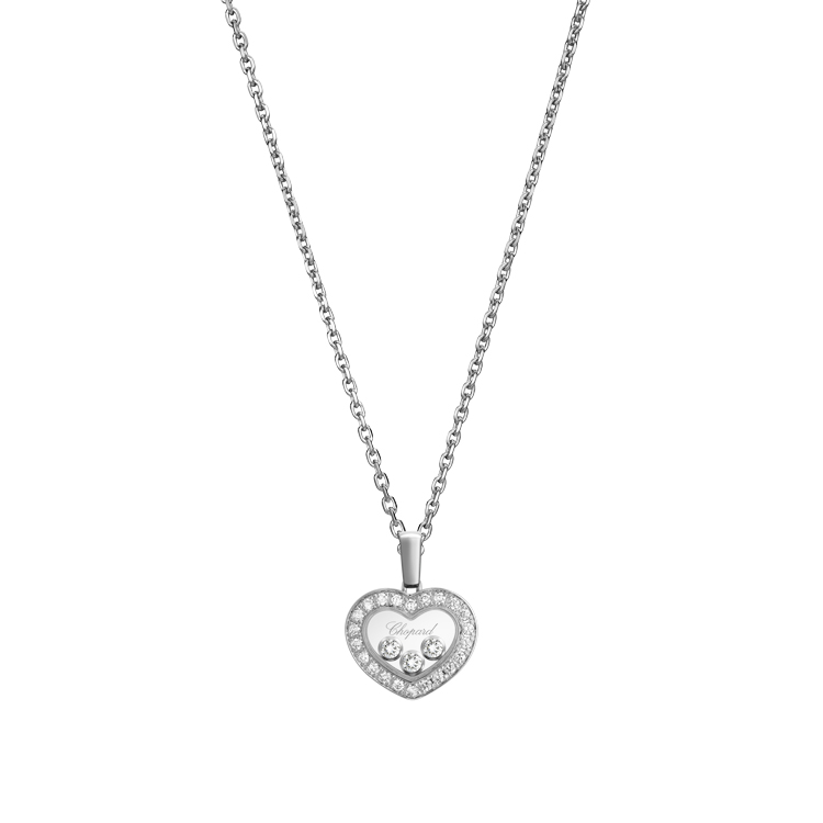 detail Zlatý Přívěsek Chopard Happy Diamonds 79A611-1201