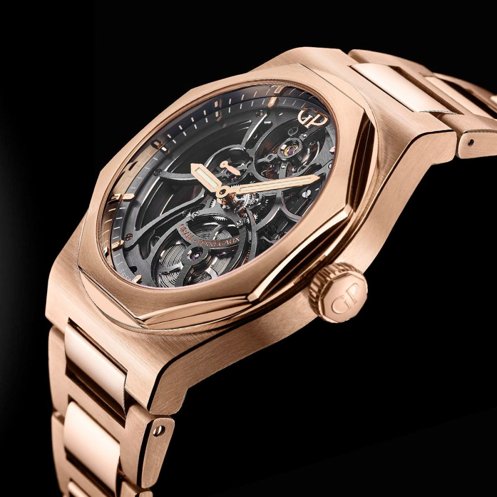 detail Girard-Perregaux Laureato Skeleton 81015-52-002-52A