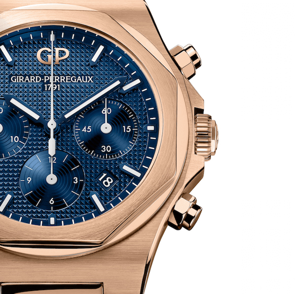 detail Girard-Perregaux Laureato Chronograph 42 mm 81020-52-432-BB4A