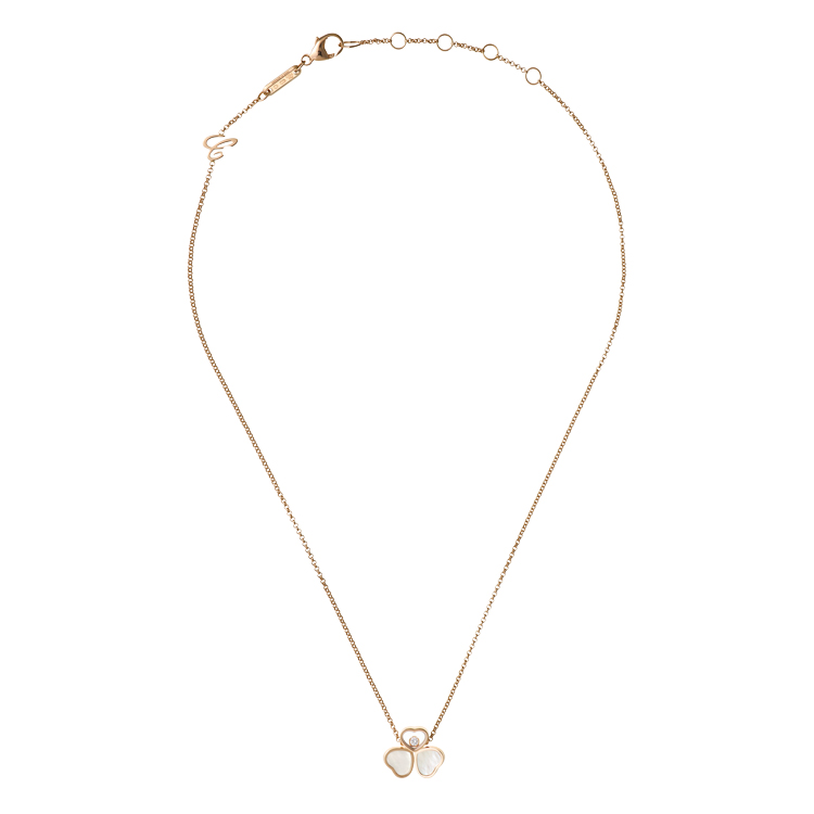 detail Zlatý Přívěsek Chopard Happy Hearts 81A083-5311