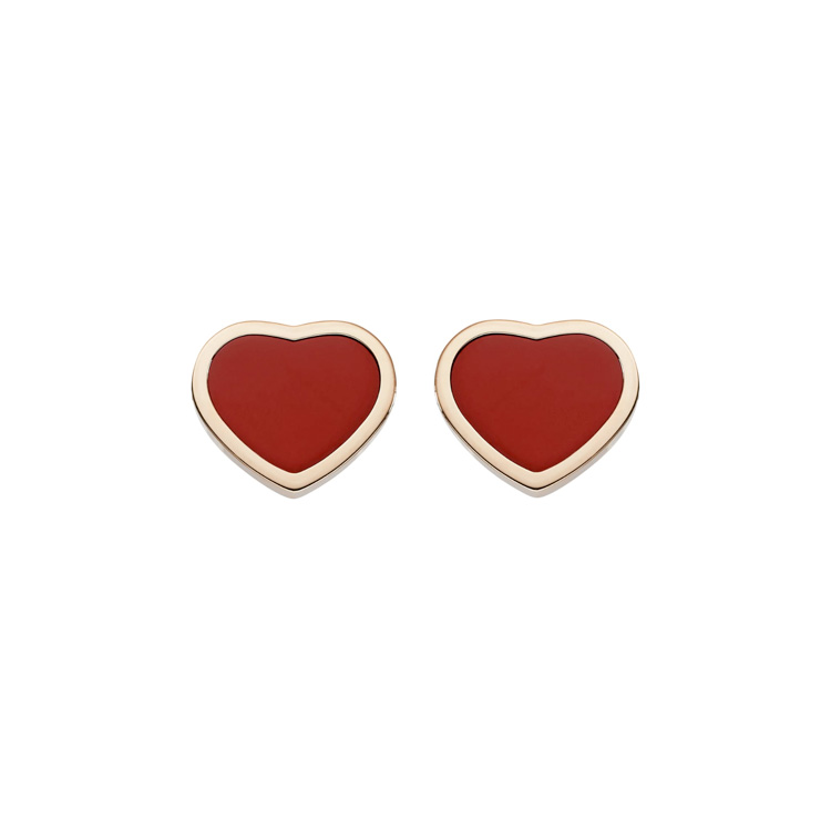 detail Zlaté Náušnice Chopard Happy Hearts 839482-5801