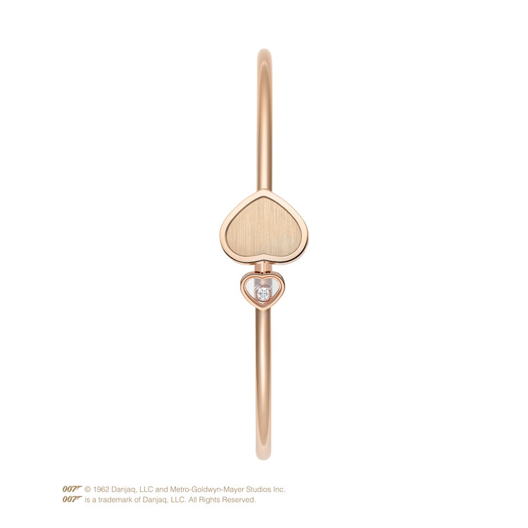 detail Zlatý Náramek Chopard Happy Hearts Golden Hearts 85A007-5021