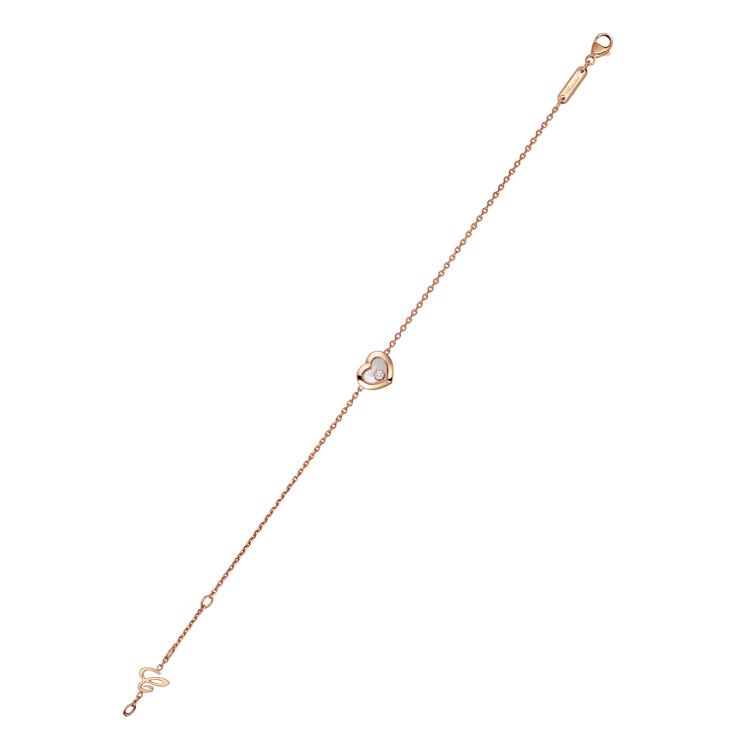 detail Zlatý Náramek Chopard Happy Diamonds 85A054-5001