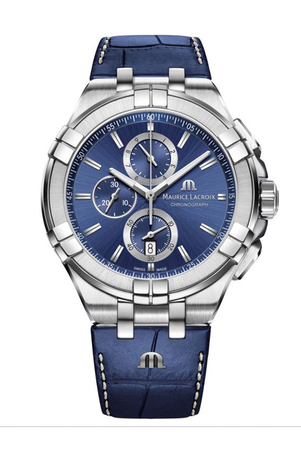 detail Maurice Lacroix Aikon Chronograph AI1018-SS001-430-1