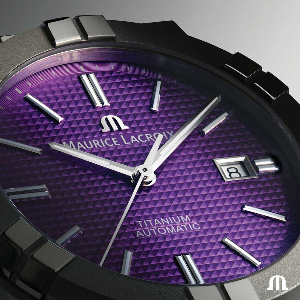 detail Maurice Lacroix Aikon Automatic Titanium AI6008-TT032-430-1