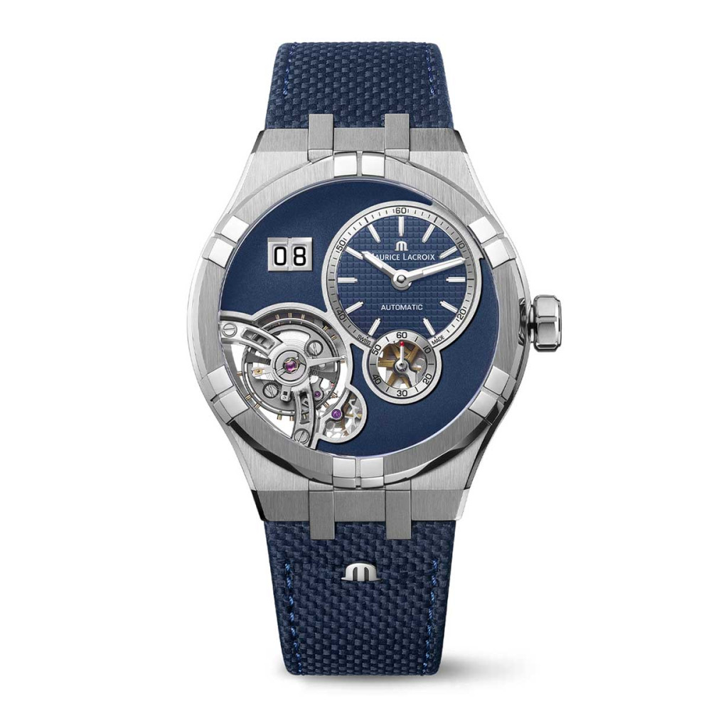 detail Maurice Lacroix Aikon Master Grand Date AI6118-SS00E-430-C