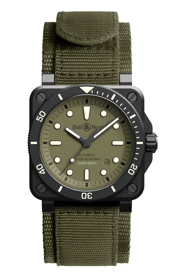 detail Bell & Roll BR 03-92 Diver Military BR0392-D-KA-CE/SRB