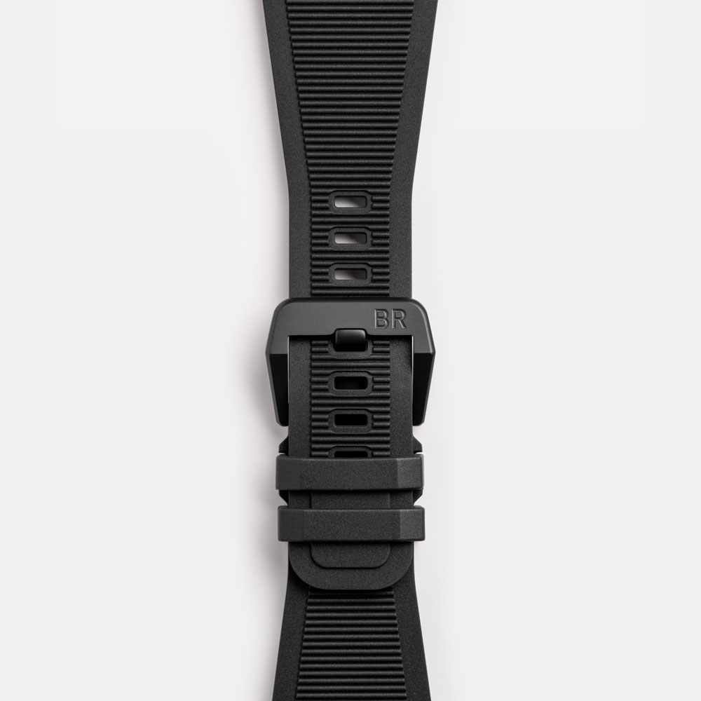 detail Bell & Ross BR-03 Diver Lum Outline BR03A-D-OL-CE/SRB