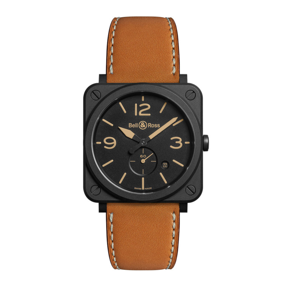 detail Bell & Ross BR-S Heritage BRS-HERI-CEM