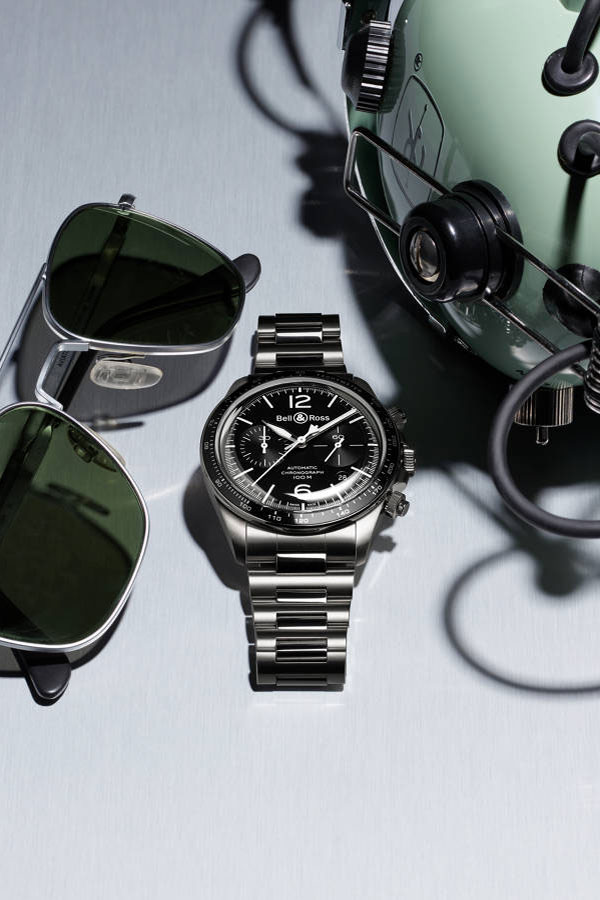 detail Bell & Ross Vintage BRV294-BL-ST/SST
