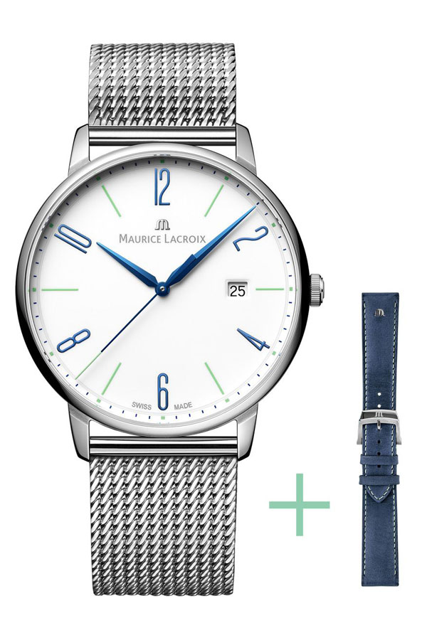 detail Maurice Lacroix Eliros Date 25th Anniversary EL1118-SS00E-120-C