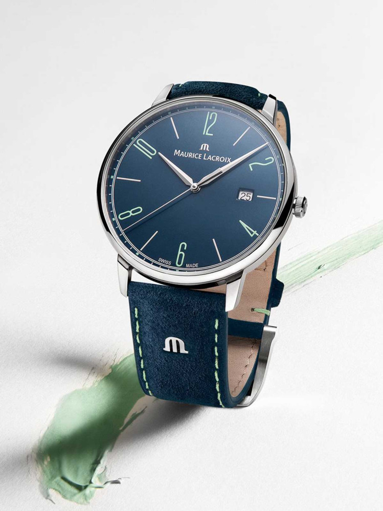 detail Maurice Lacroix Eliros Date 25th Anniversary EL1118-SS00E-420-C