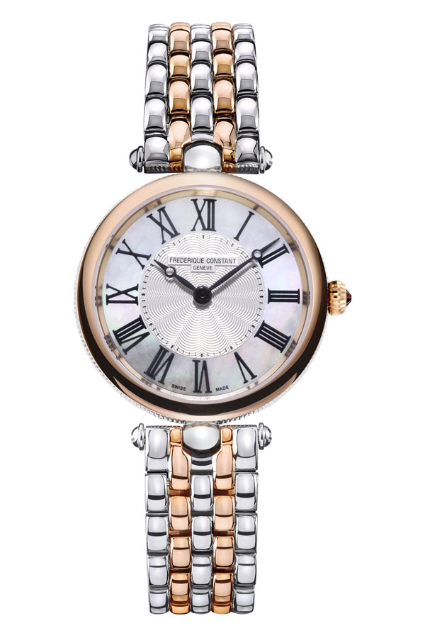 detail Frederique Constant Art Déco Round FC-200MPW2AR2B