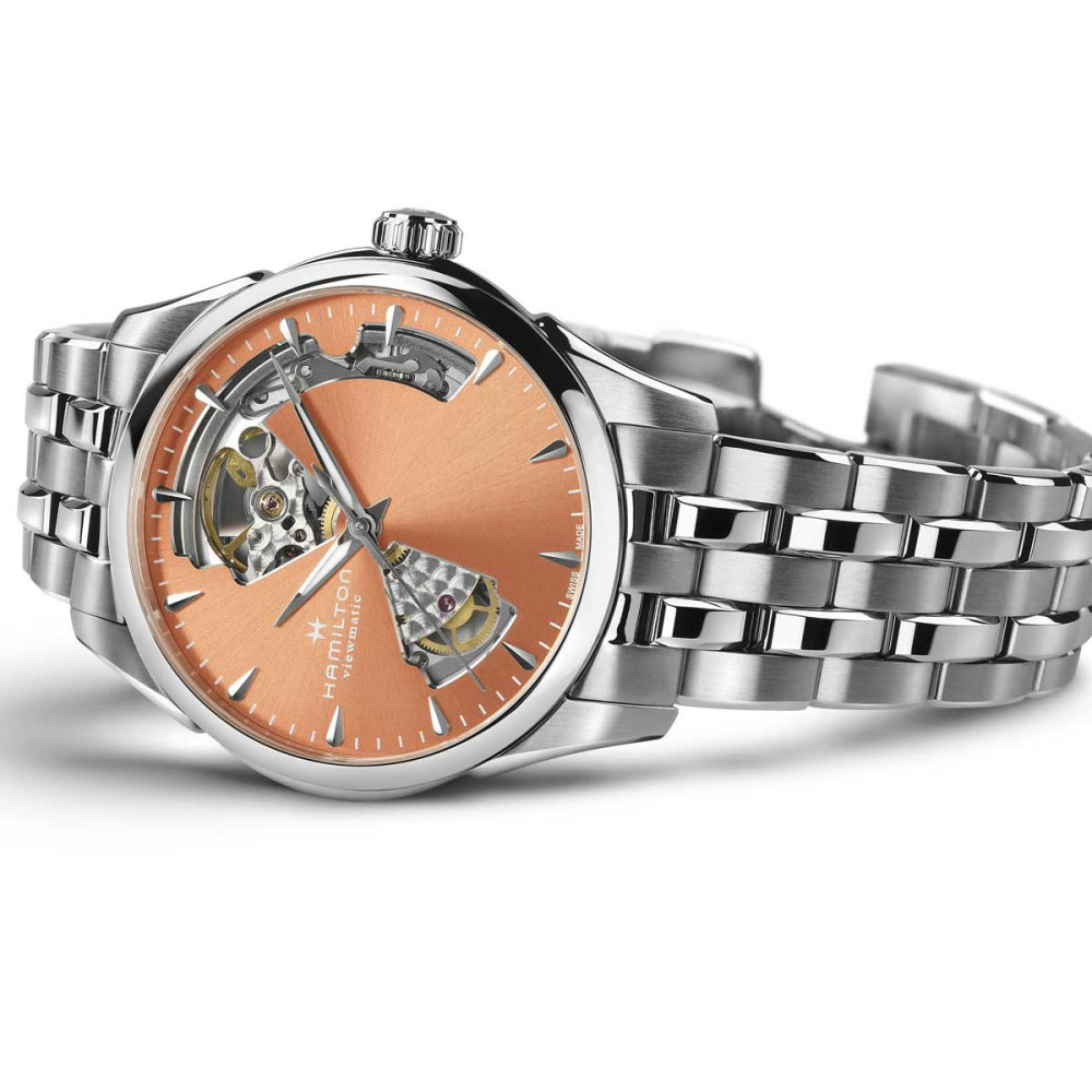 detail Hamilton Jazzmaster Open Heart Lady Auto H32215100