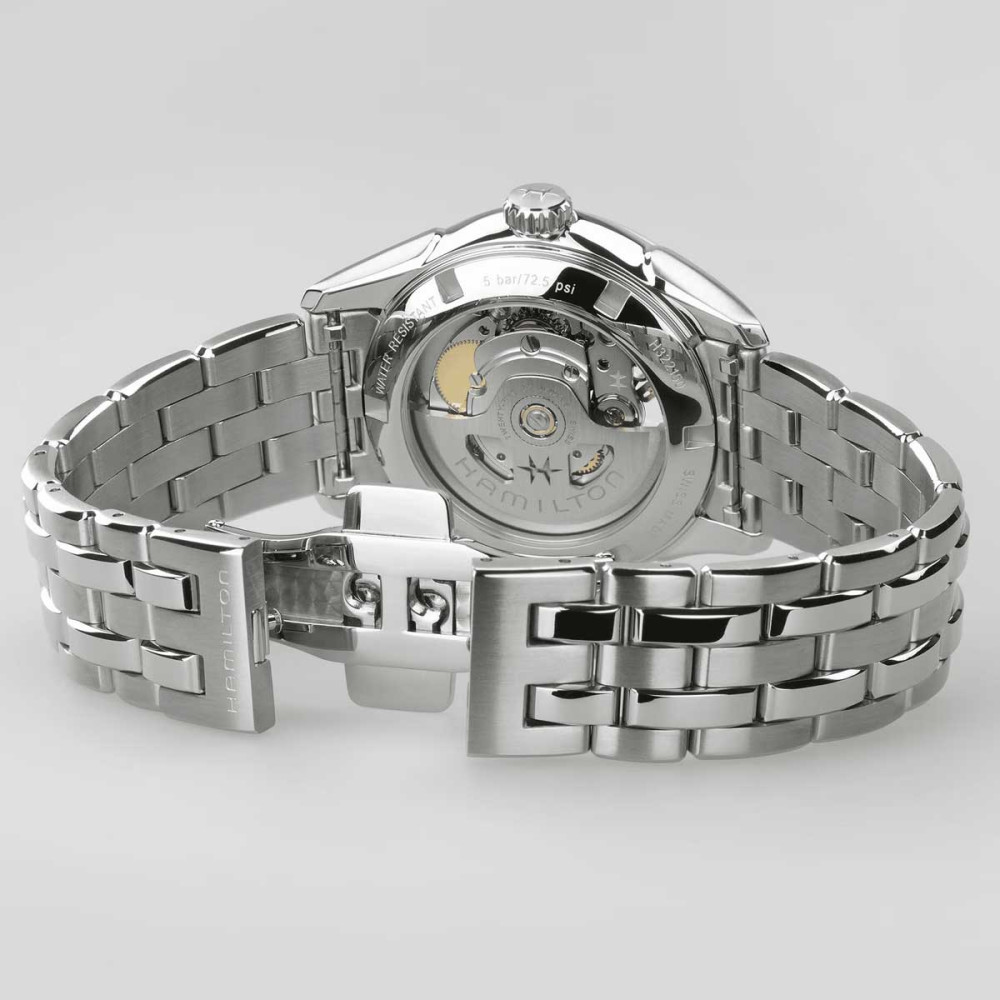 detail Hamilton Jazzmaster Open Heart Lady Auto H32215100