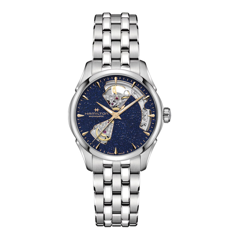 detail Hamilton Jazzmaster Open Heart Lady Auto H32215142