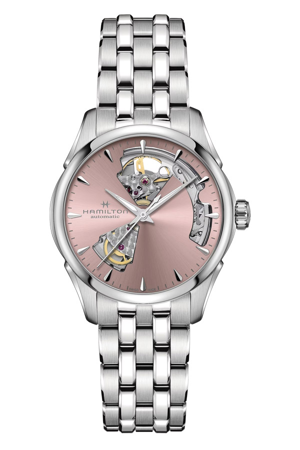 detail Hamilton Jazzmaster Open Heart Lady Auto H32215170