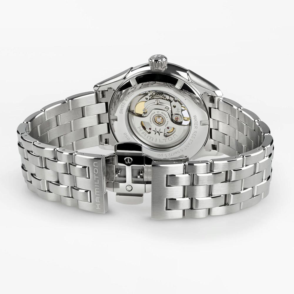 detail Hamilton Jazzmaster Open Heart Auto 42mm H32705140