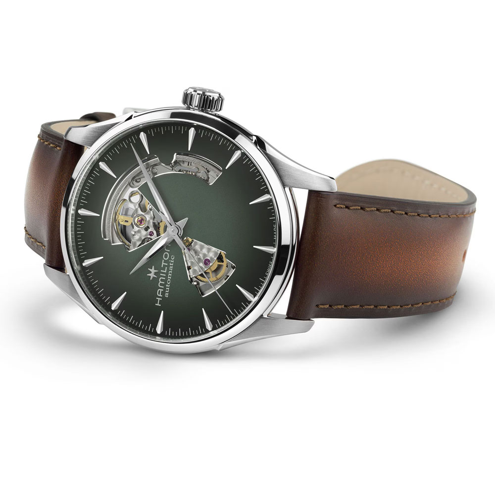 detail Hamilton Jazzmaster Open Heart Auto 42mm H32705560