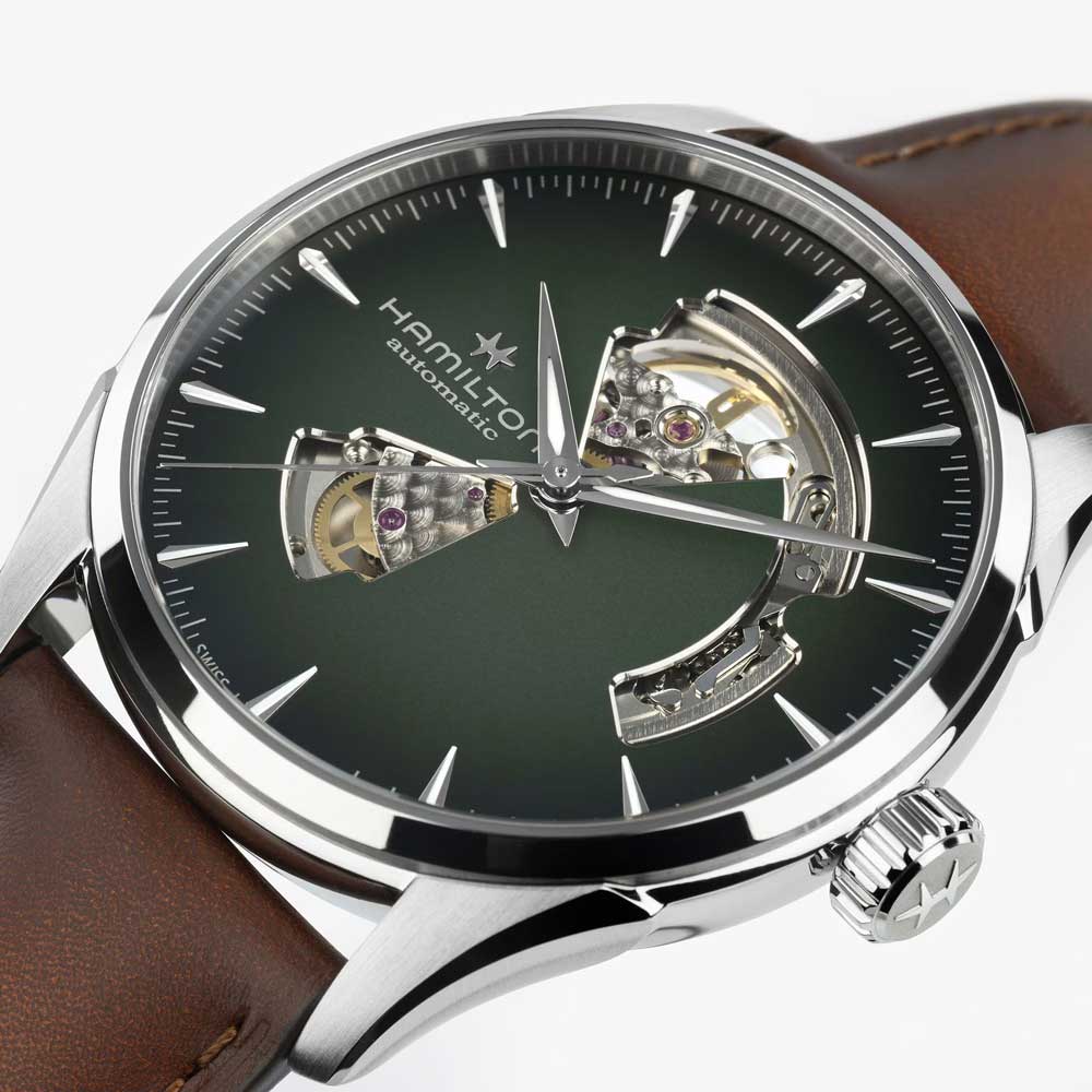 detail Hamilton Jazzmaster Open Heart Auto 42mm H32705560