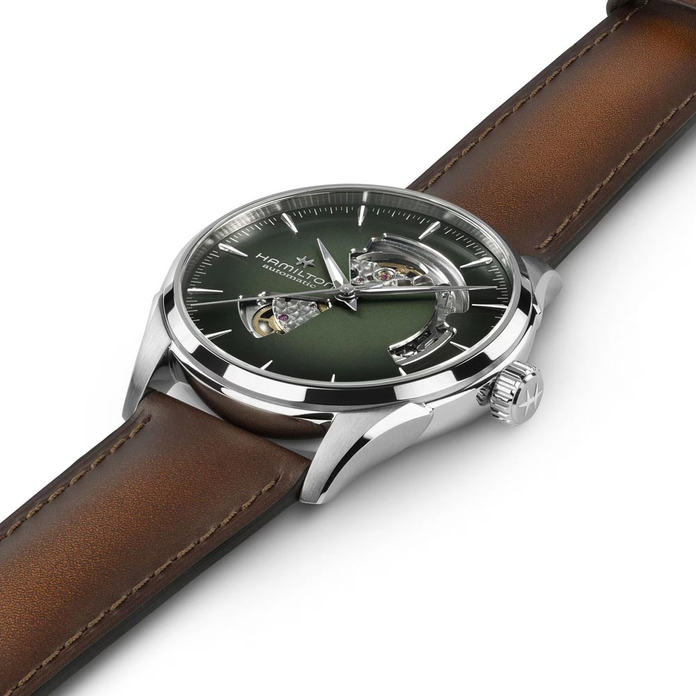 detail Hamilton Jazzmaster Open Heart Auto 42mm H32705560