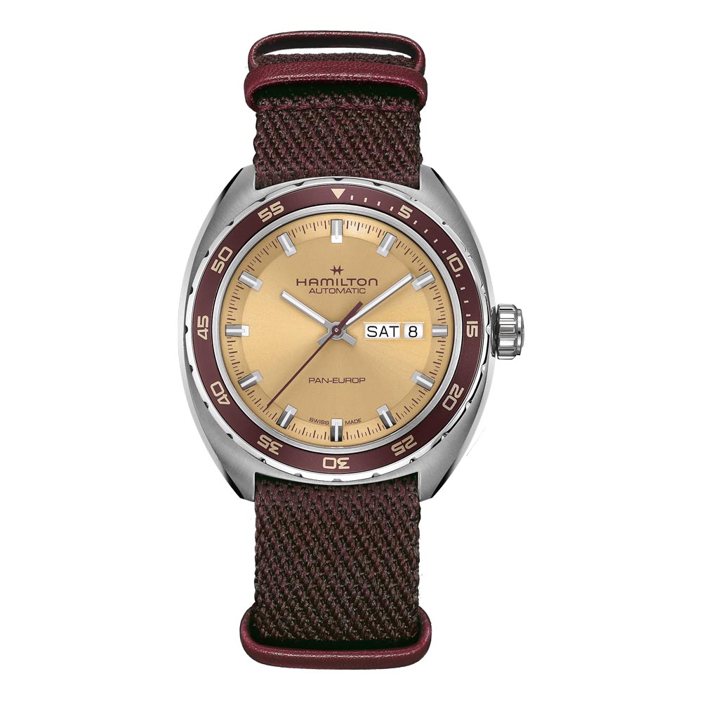 detail Hamilton American Classic Pan Europ Day Date Auto H35435820