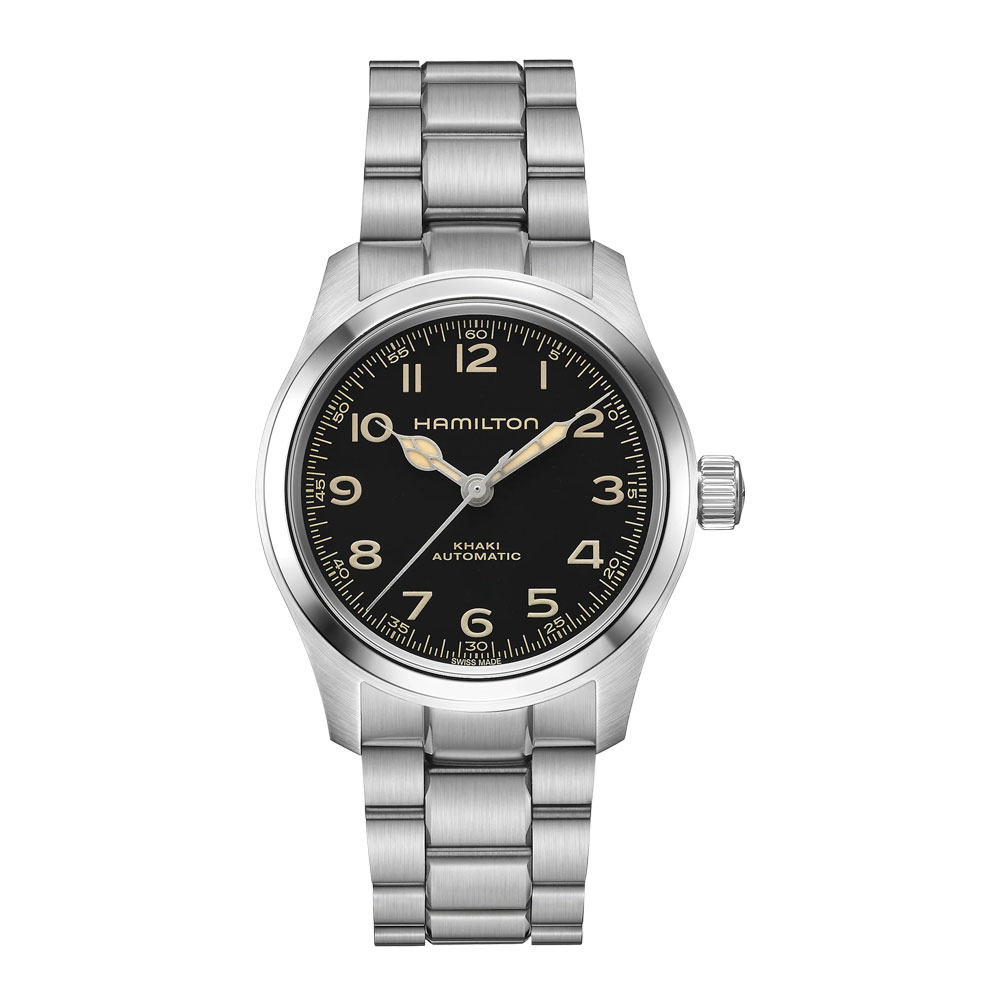 detail Hamilton Khaki Field Murph 38mm H70405130