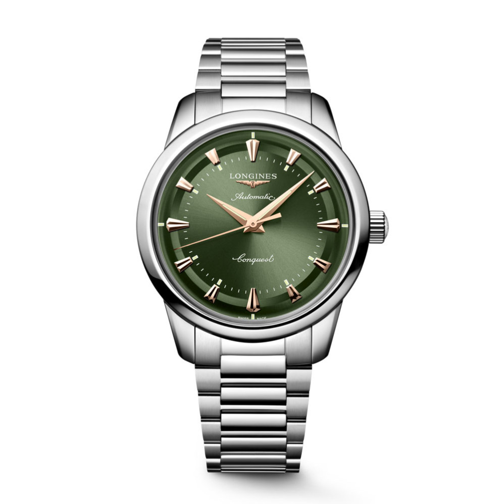 detail Longines Conquest Heritage L1.650.4.02.6