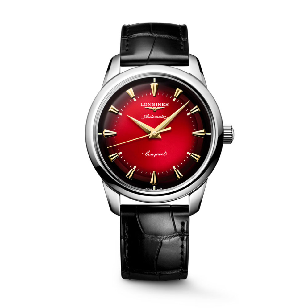 detail Longines Conquest Heritage Year of The Snake Edition L1.651.4.09.2