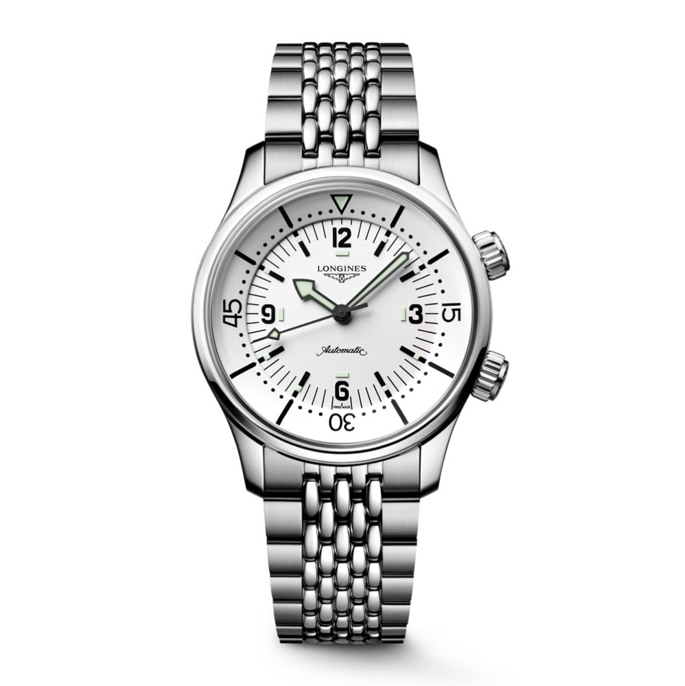 detail Longines Legend Diver L3.764.4.16.6